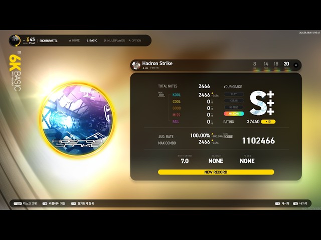[EZ2ON REBOOT : R] {B} Hadron Strike 6K SHD 20