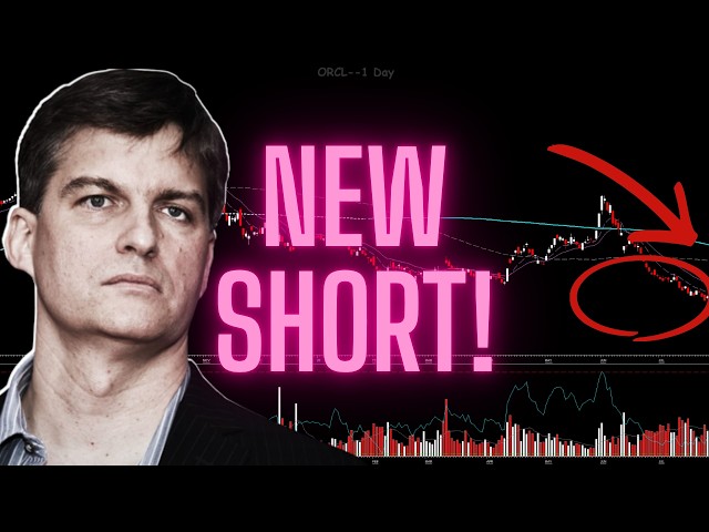 Michael Burry says oracle (ORCL) is about to dump!