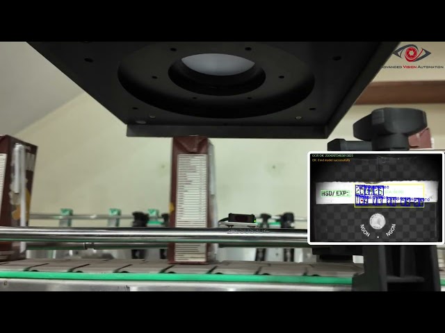 AVATECH aVisOCR - Máy kiểm tra chữ cho nhà máy sản xuất thực phẩm