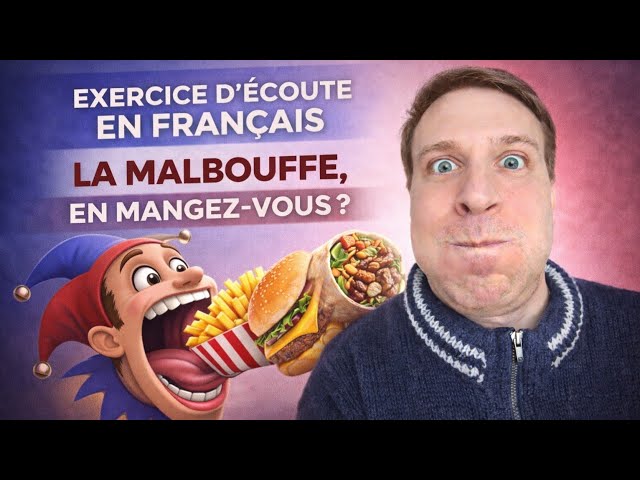 French Listening Practice | Junk Food - Do You Eat it?