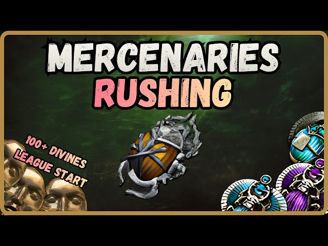 Poe 3.29 - Infamous Mercenary Rushing - How i farmed 100+ Divines on League Start