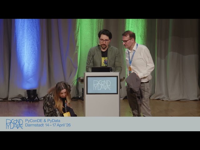 Lightning Talks 1 [PyCon DE & PyData 2026]