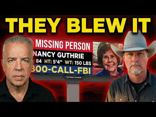 Sheriff's Own Deputies Voted Against Him — Nancy Guthrie Case EXPOSED