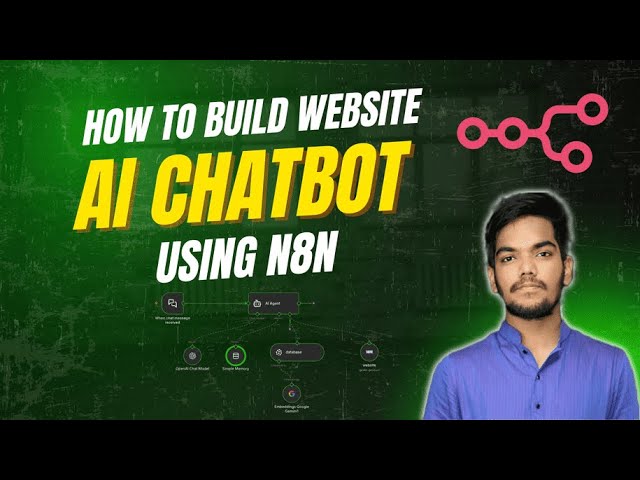 Create Website Chatbot with n8n | AI Chatbot Automation Bangla Tutorial