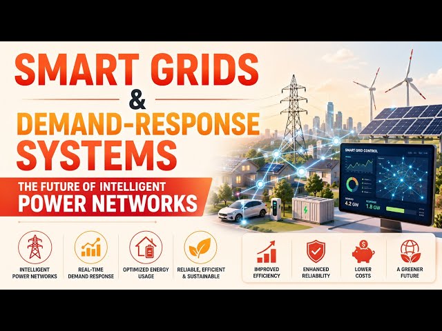 Smart Grids & Demand-Response Systems | The Future of Intelligent Power Networks | Uplatz