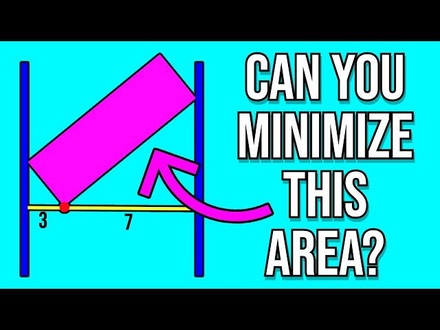 Calculus Optimization but It's Actually Geometry
