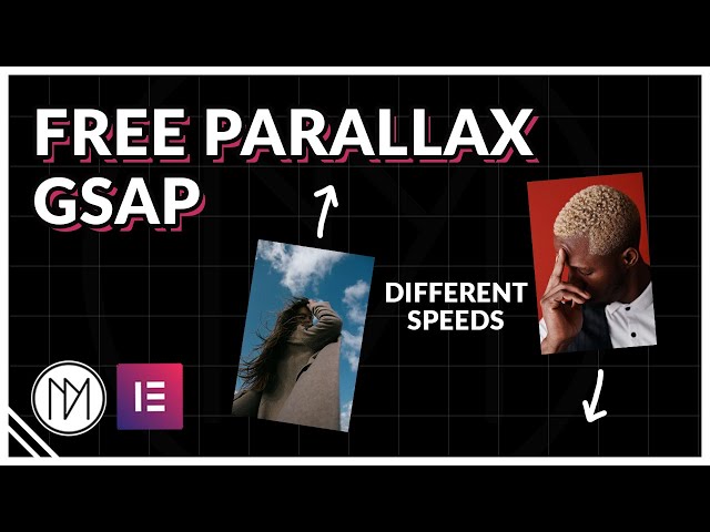 Create Parallax Motion Effect for Free - Elementor & GSAP Tutorial