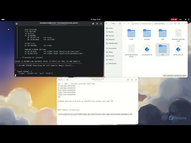 Sovereign COBOL-to-Python Compiler Engine: Zero-Touch AI Migration & AST Parity Audit