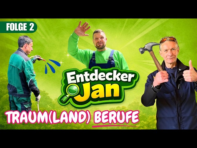 Entdecker Jan Folge 2 | Jan entdeckt die Berufe im Traumland
