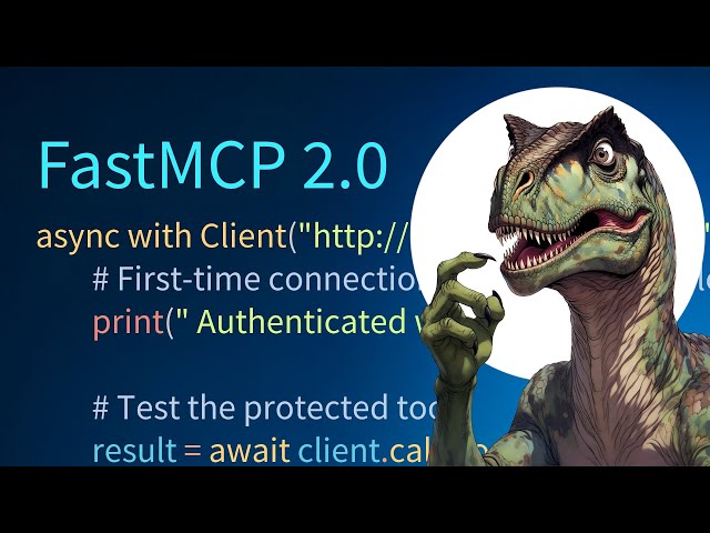 Implement Google OAuth authentication in Python using FastMCP's client-side flow