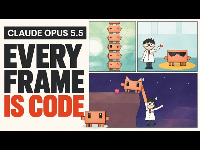 This Music Video was built by CLAUDE OPUS 5.5 in one prompt in javascript