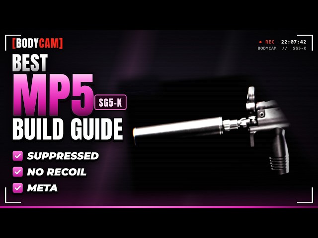 Best MP5 Build Guide in BODYCAM