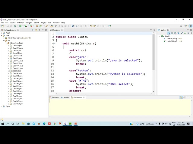 Eclipse IDE Console Not Show|| Eclipse Java Program Run || Eclipse OutPut Display Not show