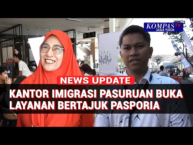 Pasuruan Immigration Opens Passport Services at CFD, Residents Enthusiastically Use Passports!