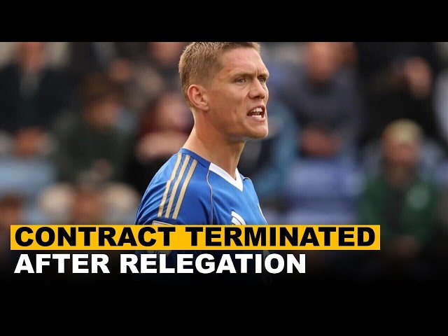 Leicester City Terminate Defender Contract After Double Relegation Shock