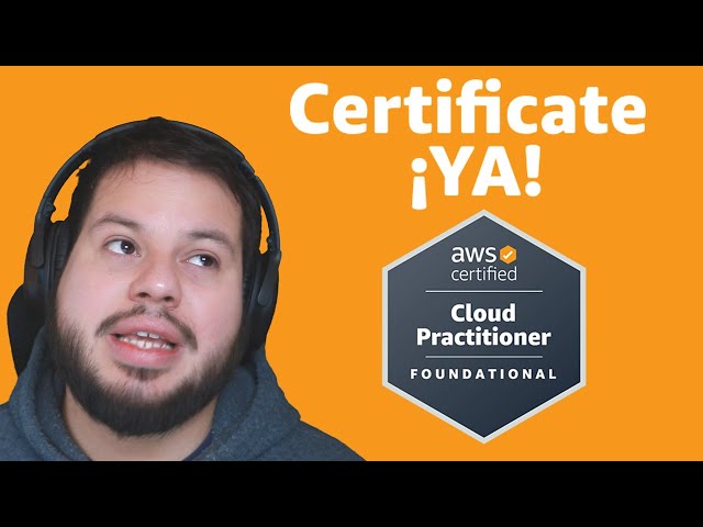 How to get certified as an AWS Cloud Practitioner