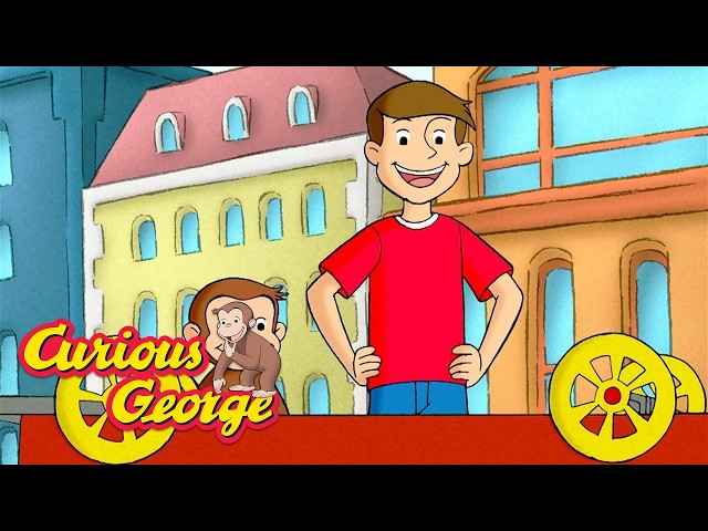 George Repairs The Wagon!🛞🐵 🐵 Curious George 🐵 Kids Cartoon 🐵 Kids Movies