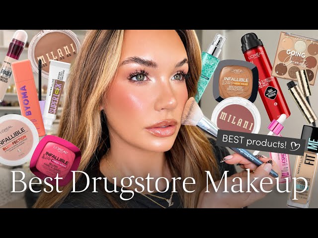 ULTIMATE **DRUGSTORE** MAKEUP ROUTINE ✨ | Full Face of Affordable Makeup | looks high end 💄