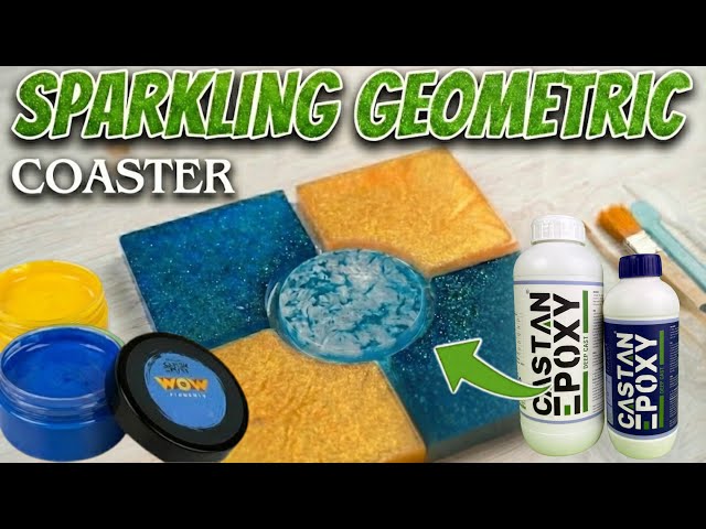 Epoxy Resin Coaster Making | Non Yellowing Bubble Free Resin | Best Resin in India