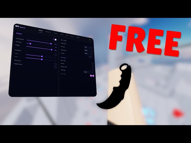 The BEST FREE Roblox External | Rift