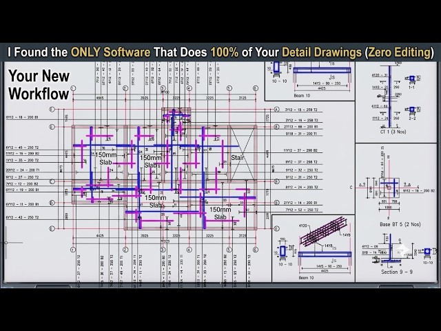 I Found the ONLY Software That Does 100% of Your Detail Drawings (Zero Editing)