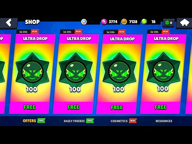 FREE CHAOS DROP GAVE ME SIRIUS ⁉️🔥 BRAWL STARS NEW UPDATE🔥✌️