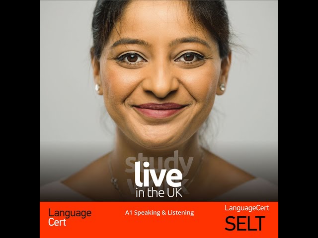 LanguageCert SELT Speaking & Listening A1