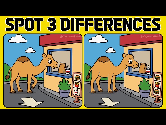 Enjoy a Little Challenge with These Spot the Difference Puzzles (Normal)