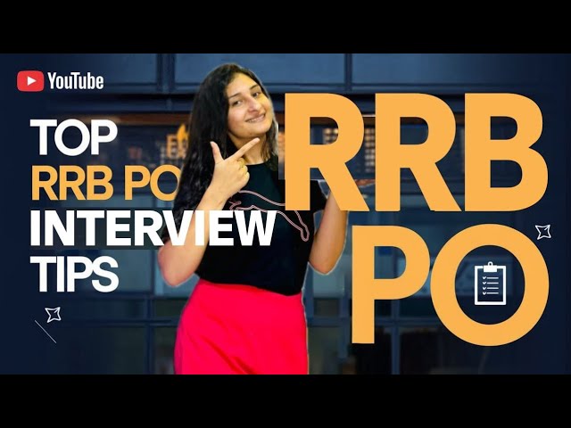 Score 90+ in RRB PO INTERVIEW with these tips| 50 Most imp topics | Interview prep guide by Karishma