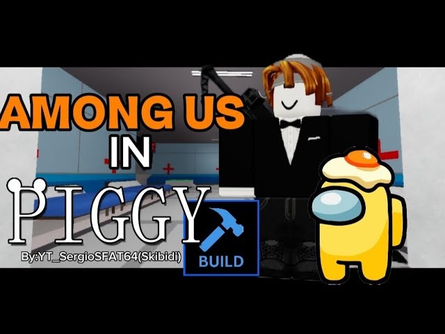 I Built Among Us in Piggy Build Mode! 😱 | My first video 😄 