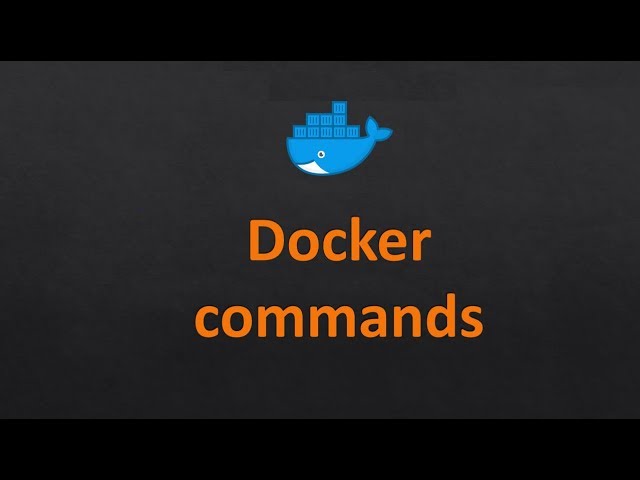 Important Docker commands | Docker Commands | Docker basic commands