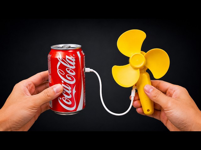 Millions Don’t Know! Put The Propeller in a Can Of Coke and Enjoy