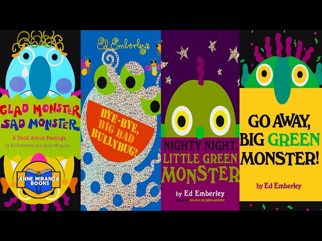 MONSTER MARATHON- a 4-book read aloud video for kids, parents and teachers.