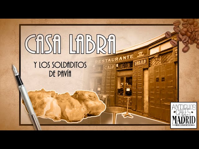 Casa Labra y sus pinchos de bacalao | #AntiguosCafésdeMadrid