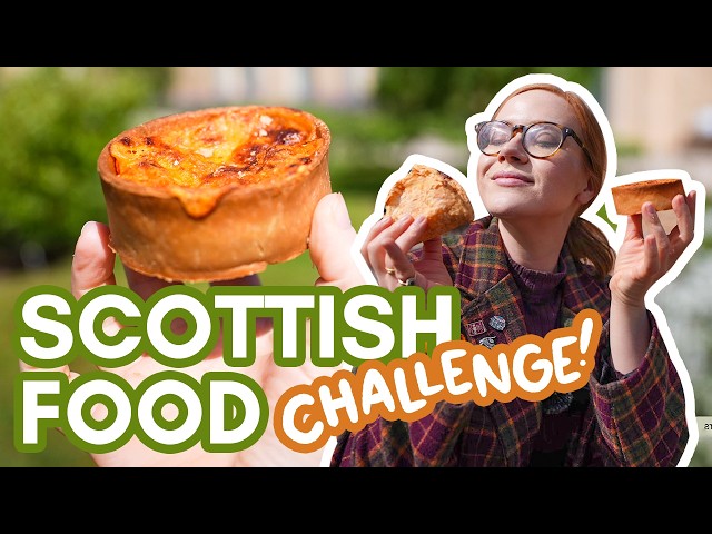 48 hrs of EATING NOTHING BUT SCOTTISH FOOD in Edinburgh, Scotland!