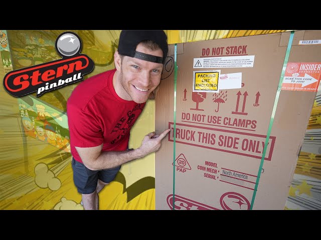I Bought A New Stern Pinball Machine From Amazon!