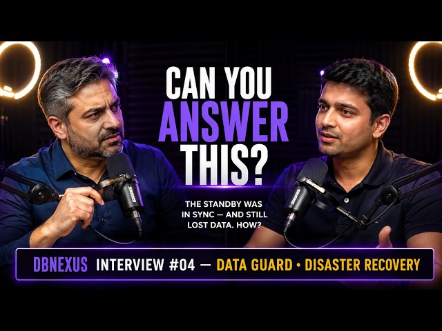 Oracle DBA Interview #04 — In Sync, Zero Lag, Still Lost Data (The NOLOGGING Trap) | DBNexus