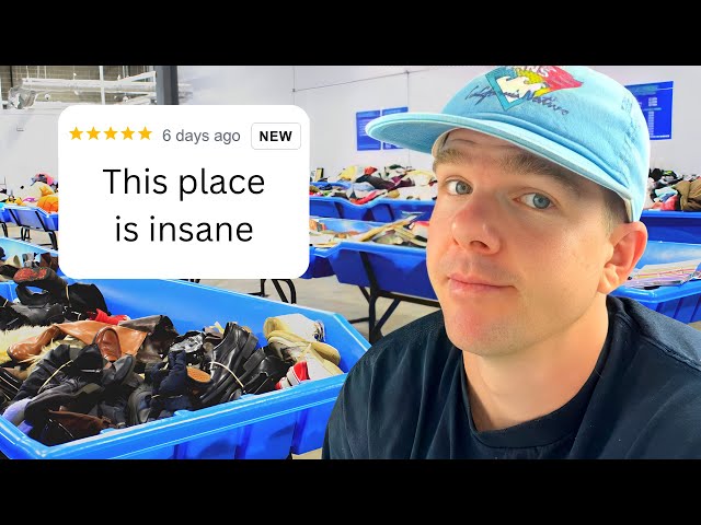 I Visited America's #1 Goodwill Bins Outlet