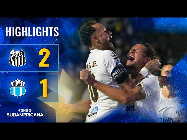SANTOS vs. MACARÁ | HIGHLIGHTS | CONMEBOL SUDAMERICANA 2026