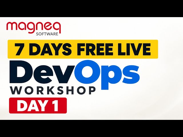 🚀 7 Days FREE DevOps Live Workshop – Day 1 #devops #software #jobs #training 