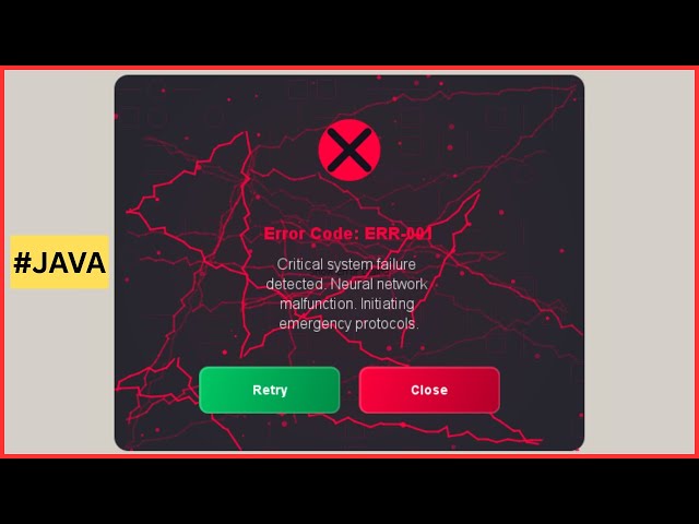 Java - How To Design an Error Dialog With Animations In Java Netbeans [ Java Error Message Box 4 ]