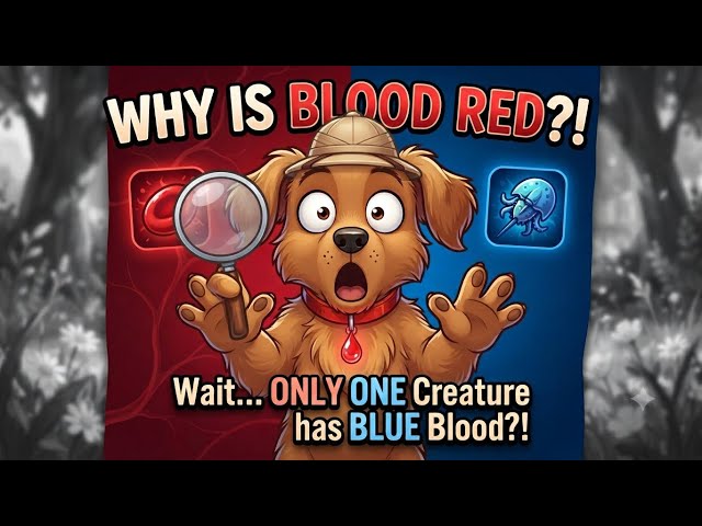 The Secret of Red Blood! (Sparky's Science Adventure) 🐾 #trending #curiosities #knowledge #growth 