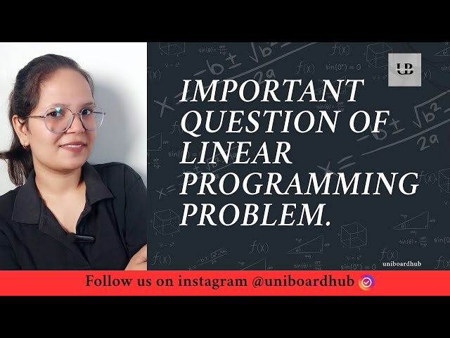 Class 12 | Mathematics | Important Question of Linear Programming problem (LPP) | for Board Exam...