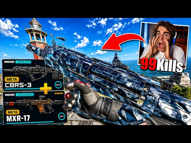 99 KILLS with the PRO META WEAPONS at the EWC on WARZONE! (MXR-17 + CBRS-3)