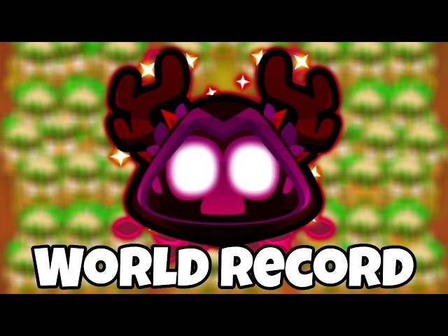 The LIMIT Of Magic Monkeys Only - BTD6 World Record