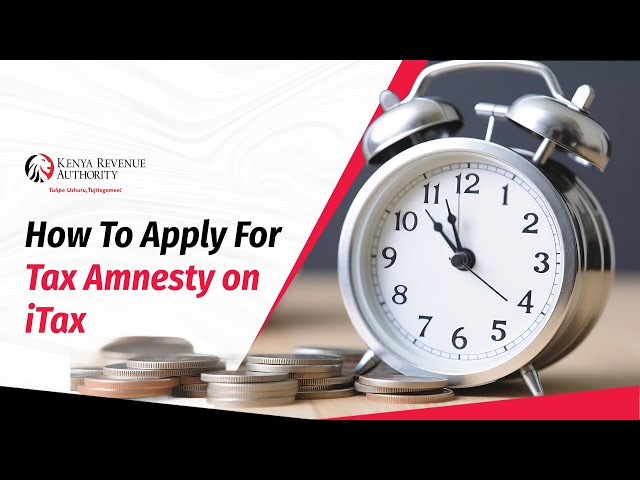 How To Apply For Tax Amnesty on iTax