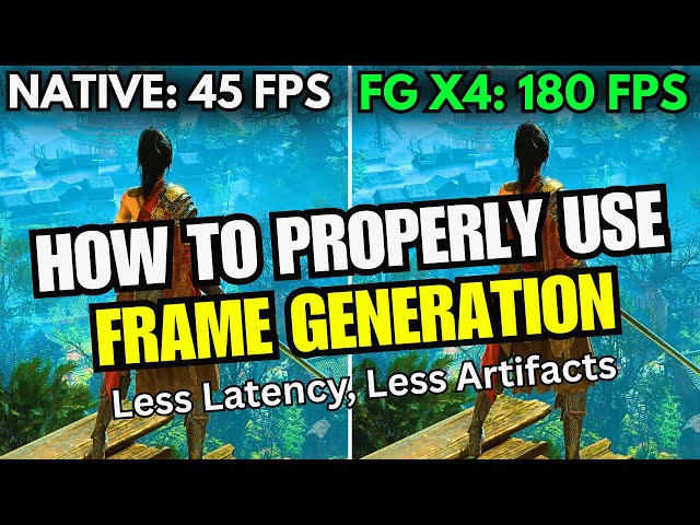 This Is How to PROPERLY Use FRAME GENERATION!