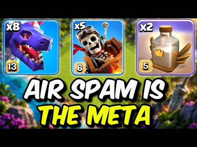 Air Spam Is the NEW META After the Thrower Nerf in Clash of Clans
