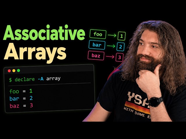 Associative Arrays in Bash - Bash Scripting Course (pt21)