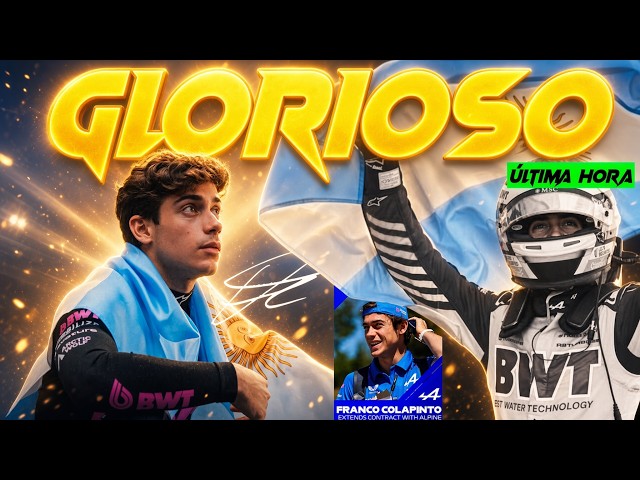 ✍️COLAPINTO EXTENDS CONTRACT WITH ALPINE F1 THROUGH 2027 AND LEAVES THE DOOR OPEN TO A BRIGHT FUTURE